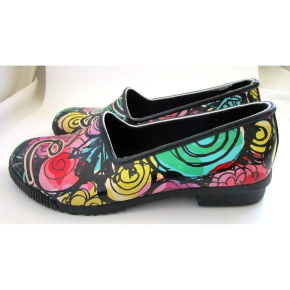 Cougar Women's "Love" Hand Crafted Rubber Slip on Shoes - Waterproof Size 8 - Picture 3 of 15